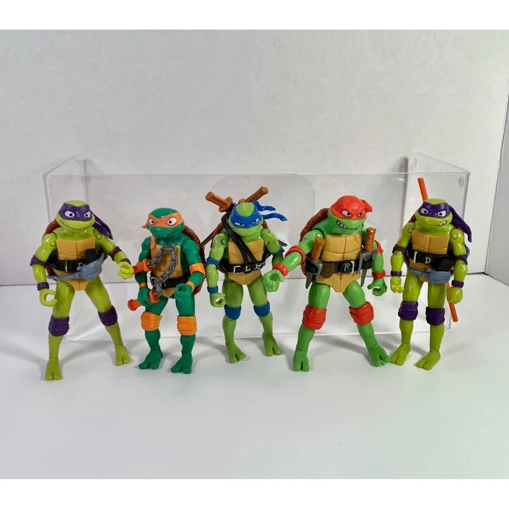 Vintage 1990's TMNT‎ Teenage Mutant Ninja Turtles TOY 5 RARE Figures Extra Don